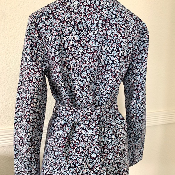 Michael Michael Kors floral trench coat $250 - Picture 12 of 15